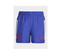 adidas FFR Rugby Match Short Youth - Blue - Kids 10-11Y
