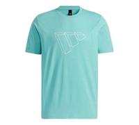 adidas Fi Tee Sub Bos 3D Logo Printing Round Neck Short Sleeve Green GP0967 XS