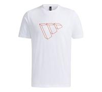 adidas Fi Tee Sub Bos 3D Logo Printing Round Neck Short Sleeve White GP0981 XL