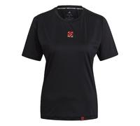 ADIDAS Five Ten Womens Ten Bike TrailX Tee - Black Recycled Material - Size X-Small