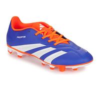 adidas Unisex Predator Club Football Boots Flexible Ground, Lucid Blue/Cloud White/Solar red, 11.5 UK