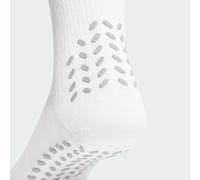 adidas Football Grip Printed Crew Socks White