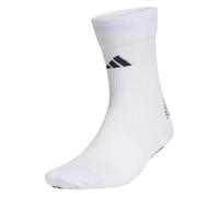 adidas Unisex Football Grip Printed Crew Performance Socks Light, white/white/black, 10.5-12.5