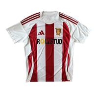 Adidas Formartine Home Mens Short Sleeve Jersey 2024/2025 Size: 3XL, Colour: White/Red
