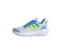 adidas Fortarun 3.0 Shoes Junior Running, Dash Grey/Lucid Lemon/Solar Blue, 4.5 UK Child
