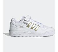 Adidas Forum Low Women's White Gold Fashion Trainers - H05108
