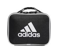 adidas 977618 Foundation Insulated Lunch Bag, Black/White