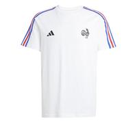 adidas France Essentials 3 Stripes T-Shirt Mens M White