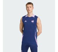 adidas France Rugby Training Singlet Mens Vest Jersey Top FFR