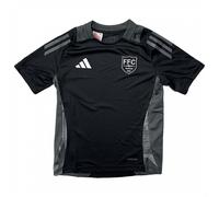 Adidas Fraserburgh F.C. Junior Short Sleeve Training Jersey Colour: Black, Size: 5-6 years
