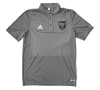 Adidas Fraserburgh F.C. Mens Polo Shirt Colour: Grey, Size: Large