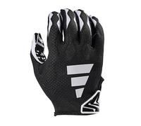 adidas Freak 6.0 Padded Receiver Football Gloves, Black/White, Large