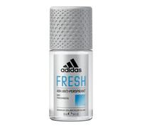 adidas Fresh Antiperspirant Roll-On Deodorant for Him, 48 Hours Dry Protection and Extra Long-Lasting Fresh, 50 ml