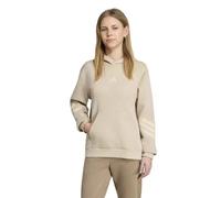 Adidas Future Icons 3 Stripes Oversized Hoodie Beige 15-16 Years Kids