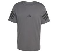 adidas Men's Future Icons Three Stripes TEE, Grey six, M