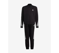 adidas Future Icons 3 Stripes Tracksuit Black White Kids - 140