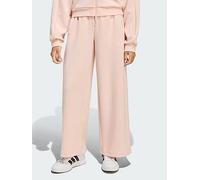 adidas Future Icons 3 Stripes Wide Leg Pants, Pink, Size 5-6 Years Pink