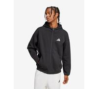 adidas Future Icons Small Logo Hooded Jacket Pure Black - S