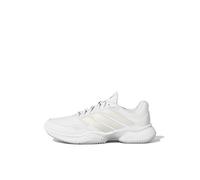 adidas Women's Gamecourt 3 Tennis Shoes, FTWR White/Zero met./FTWR White, 5.5 UK