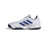adidas Gamespec Kids Tennis Shoes White Junior Trainers