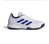 adidas Gamespec Kids Tennis Shoes White Junior Trainers