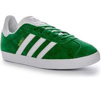 Adidas Gazelle 90s Retro Suede Youth Trainers Boys Shoes In Green UK 3 - 7
