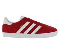 adidas Gazelle Big Boys' Sneaker, Scarlet Red White, 5 UK
