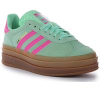 Adidas Gazelle Bold 3 Layers Suede Platform Womens Trainer In Turquoise UK 3 - 8