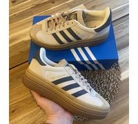 Adidas Gazelle Bold Cream Night Indigo (Women's) (JQ5126) NEW
