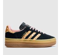adidas Gazelle Bold Trainers in Black & Brown UK 6 (EU 39?)