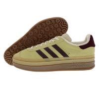 adidas Gazelle Bold Womens Shoes, Maroon/Yellow, 8 UK