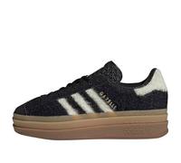adidas Gazelle Bold Women's Sneakers, Core Black/Cream White/Gold Metallic, 10