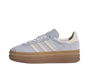 adidas Gazelle Bold Women's Sneakers, Crystal Sky/Chalk Pearl/Ice Gold Metallic, 6 UK