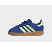 adidas Gazelle Indoor Comfort Closure Elastic Lace Shoes - Blue 4K