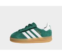 Adidas Originals Gazelle Indoor Comfort Closure Elastic Lace Trainers Green EU 25 Kids