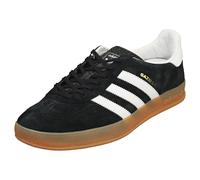 adidas Gazelle Indoor Mens Casual Trainers in Black White - 4.5 UK