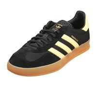 adidas Gazelle Indoor Mens Fashion Trainers in Black Yellow - 8.5 UK