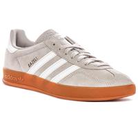 Adidas Gazelle Indoor Q Panel Gum Sole Mens Trainer Grey White UK 6 - 12
