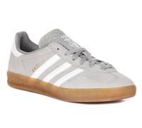 adidas Gazelle Indoor Sneaker (Grey Two/Ftwr White/Gold Met. - 7.5) - Size 7.5 - Men's