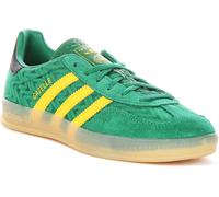 Adidas Gazelle Indoor Q Panel Gum Sole Womens Trainer In Grey White UK 3 - 8