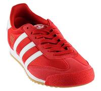 adidas Gazelle Indoor - Scarlet / Cloud White, Red, 11.5 UK