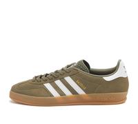 Adidas Gazelle Indoor Sneaker Olive Strata/White/Gold Met.
