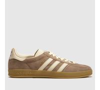 adidas Originals Gazelle Indoor Trainer - Brown - Size 9