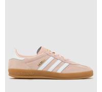 adidas Gazelle Indoor Sneaker (Sandy Pink/Ftwr White/Gum 3 - 4) - Size 4