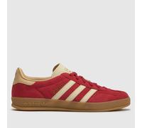 adidas Gazelle Indoor Trainers in Red Multi UK 8 (EU 42)