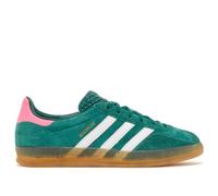 adidas Gazelle Indoor Women's Sneakers, Green-white-pink, 3.5 UK
