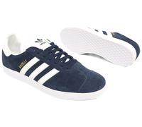 Adidas Gazelle Originals Mens Shoes Trainers Size 7 - 12 Navy / White BB5478