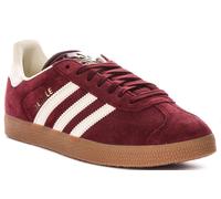 Adidas Gazelle Retro 3-Stripes Mens Trainers Maroon UK 6 - 12