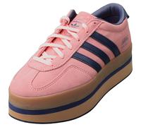 adidas Gazelle Stack Womens Fashion Trainers in Pink Blue - 5 UK