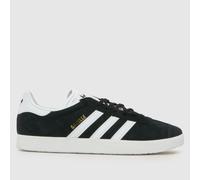 adidas Gazelle Trainers in Black & White UK 12 (EU 47?)